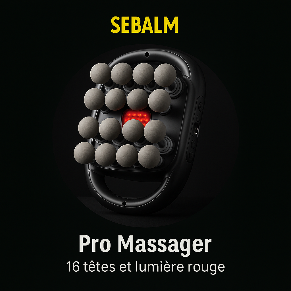 SEBALM™ Pro Massager – Récupération & Relaxation