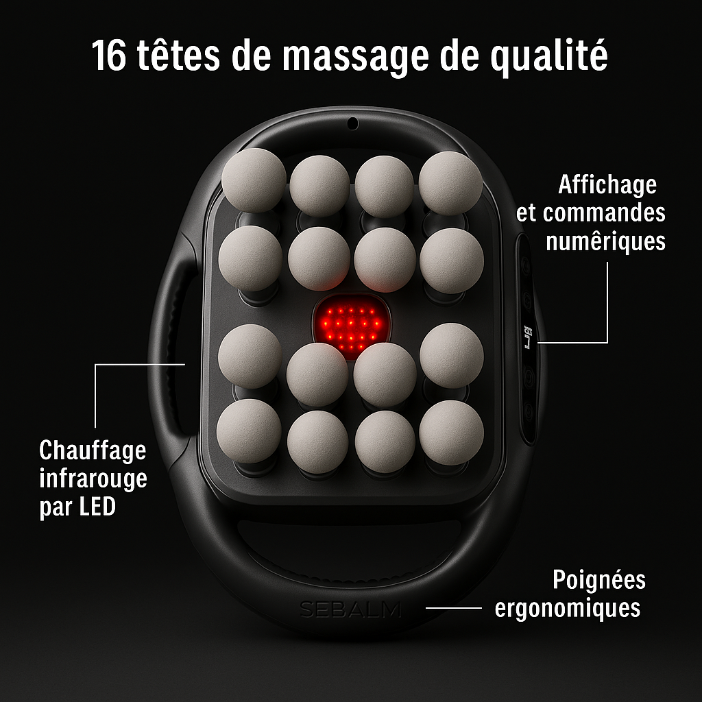 SEBALM™ Pro Massager – Récupération & Relaxation