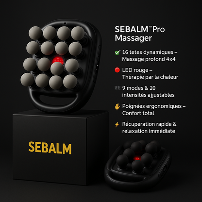 SEBALM™ Pro Massager – Récupération & Relaxation
